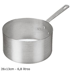 Caçarola com Cabo e Tampa 6,8 Litros - Nº 26