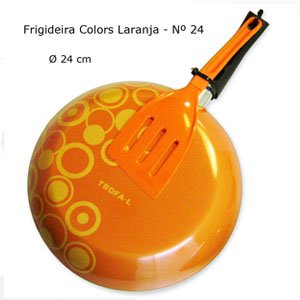 Frigideira Colors Laranja Ø 24cm