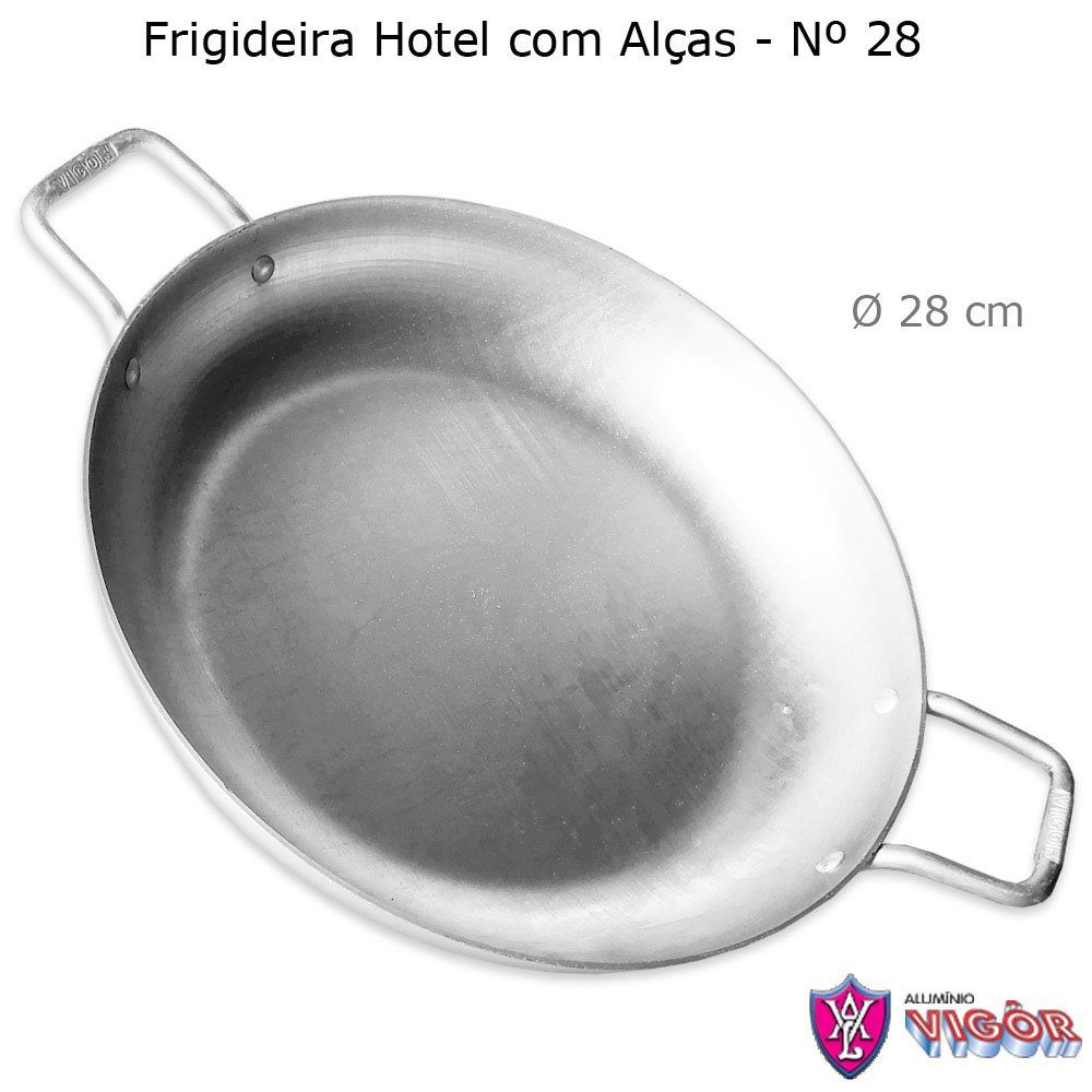 Frigideira Hotel c/ 2 Alças Nº 28 - Vigor