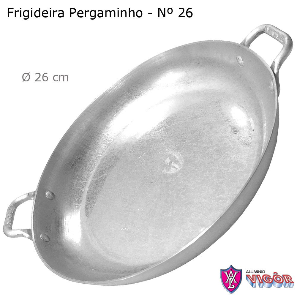 Frigideira Pergaminho com Alças Nº 26 - Vigor