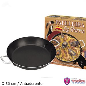 Paellera La Parra Antiaderente 36 - Vigor