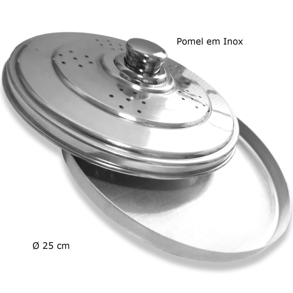 Tampa Polida para Forma Pizza Nº 25 - Vigor