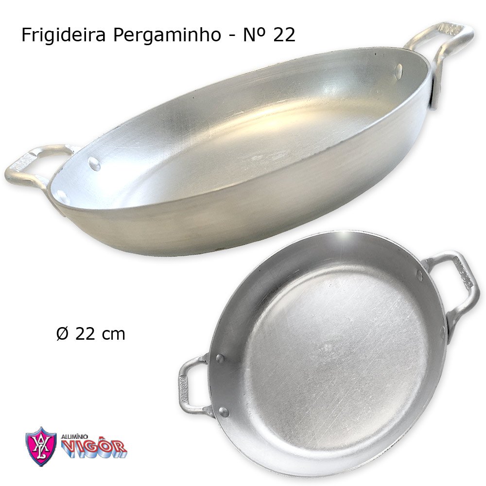 Frigideira Pergaminho com Alças Nº 22 - Vigor